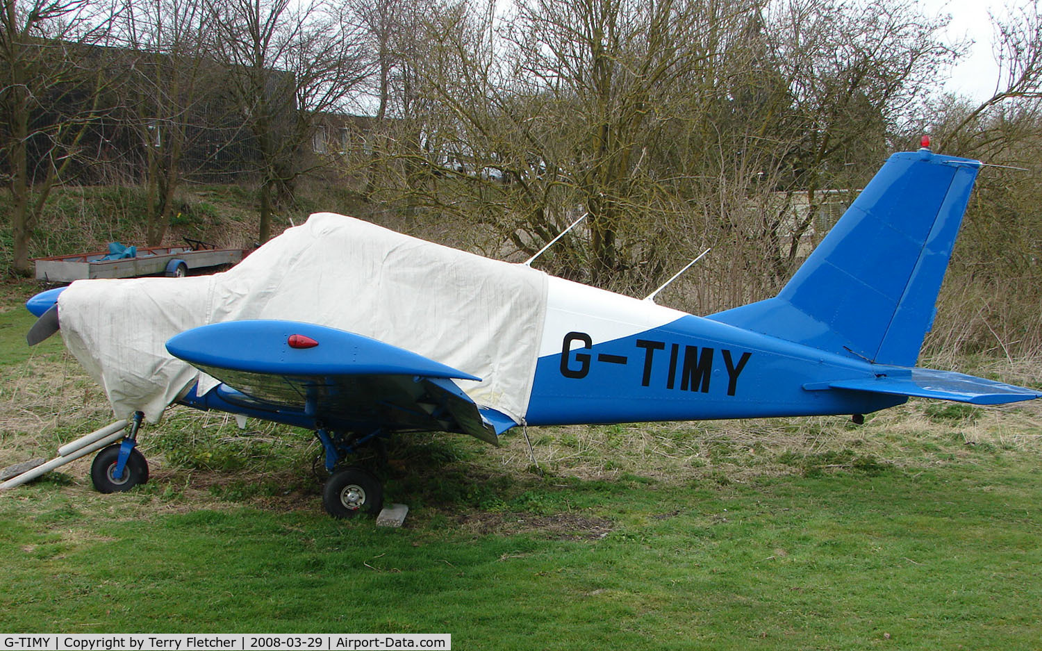 G-TIMY, 1964 Gardan GY-80-160 Horizon C/N 36, Visitor to Dunstable Downs