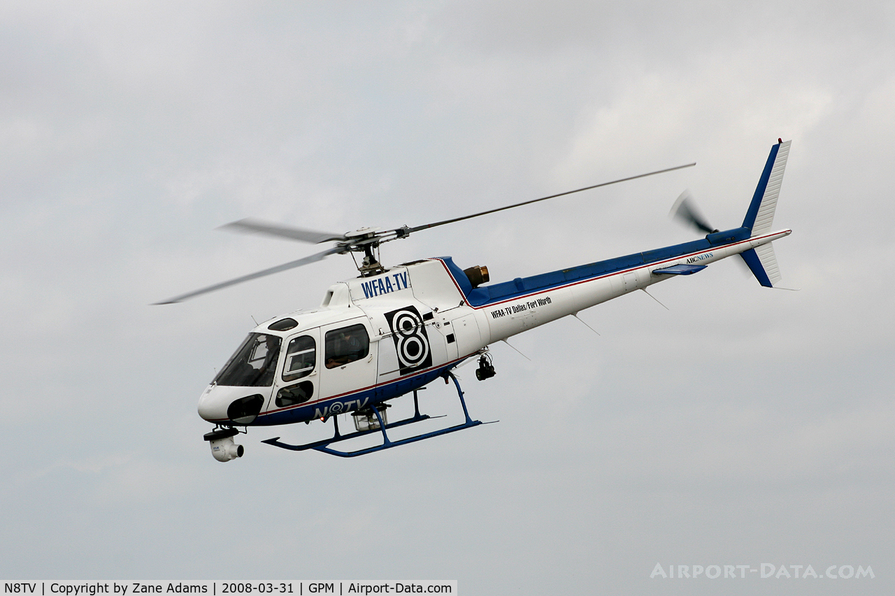 N8TV, 1993 Eurocopter AS-350BA Ecureuil C/N 2711, WFAA TV News and Traffic helicopter