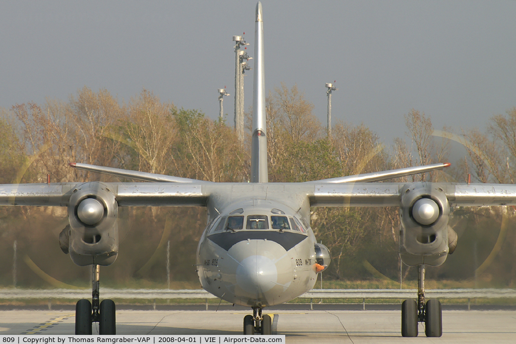 809, Antonov An-26 C/N 47313809, Romania - Air Force Antonov 26