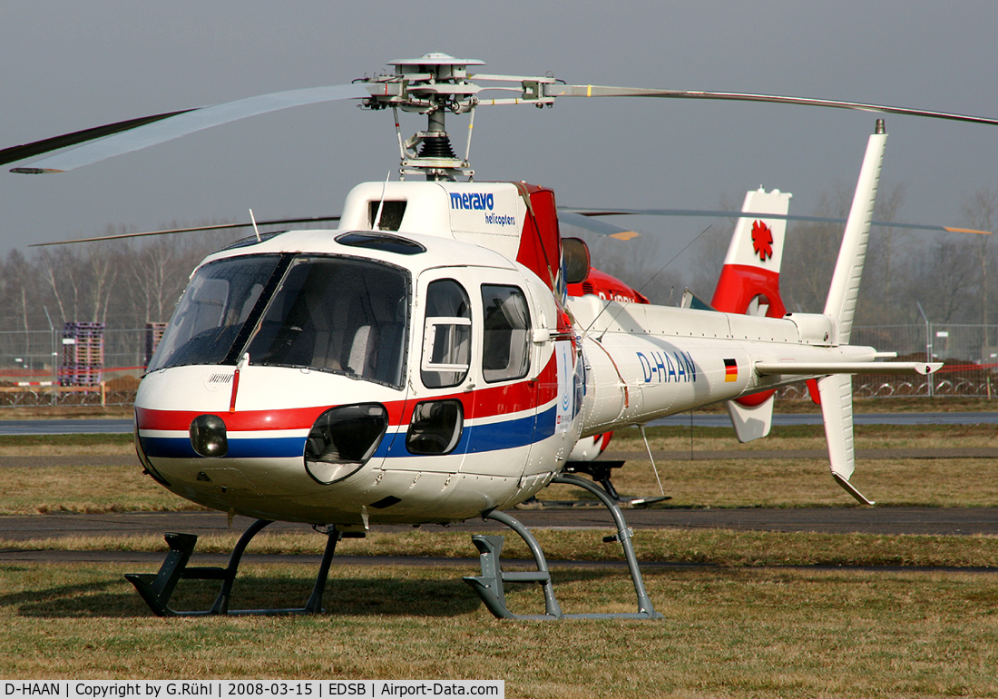 D-HAAN, Helibrás HB-350BA Esquilo C/N 1580, Meravo Eurocopter AS 350 BA Ecureuil