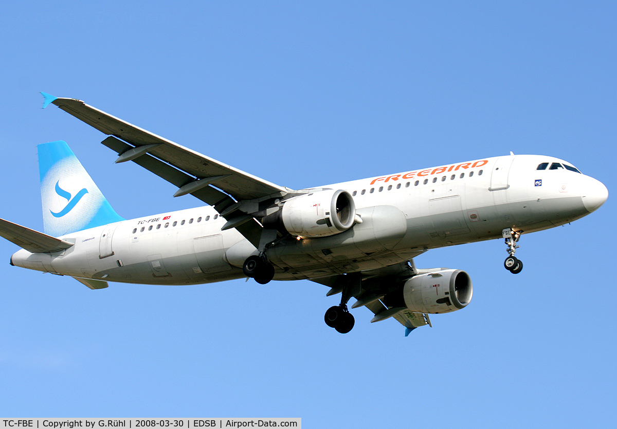 TC-FBE, 1990 Airbus A320-212 C/N 132, extra holiday flight today