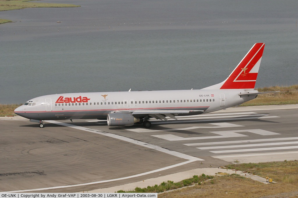 OE-LNK, 1999 Boeing 737-8Z9 C/N 28178, Lauda Air 737-800