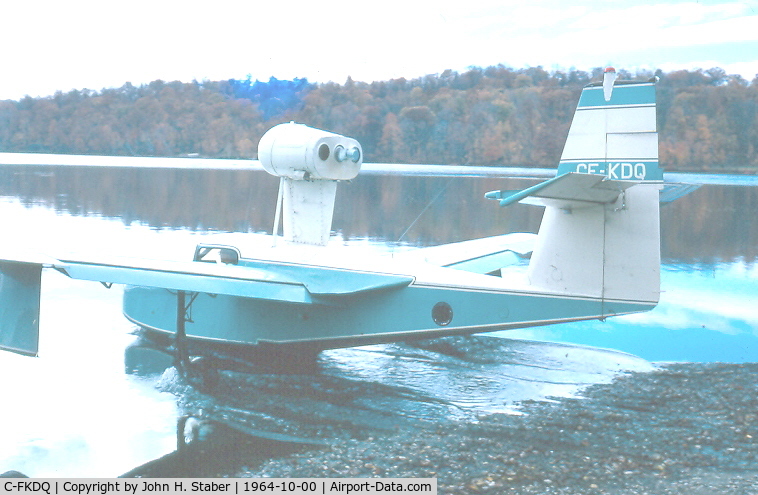 C-FKDQ, 1956 Colonial C-1 Skimmer C/N 10, Long Pond, Lakeville CT