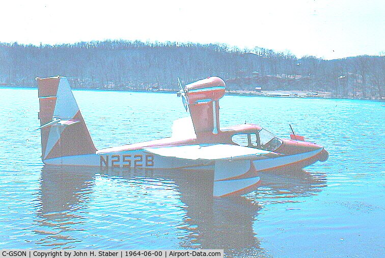 C-GSON, 1957 Colonial C-1 Skimmer C/N 12, Long Pond Lakeville CT. Staber owner