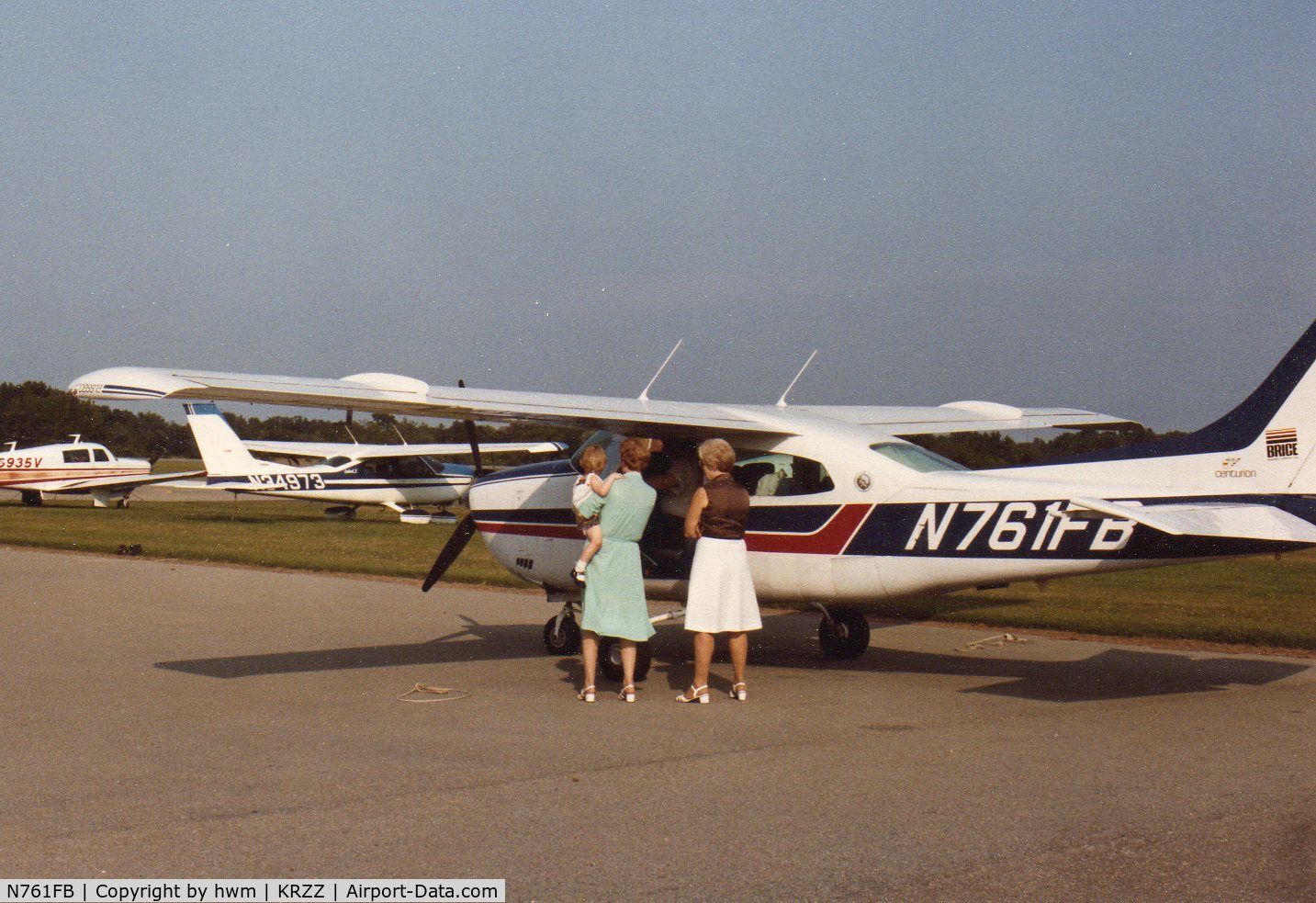 N761FB, 1977 Cessna 210M Centurion C/N 21062212, 2nd owner