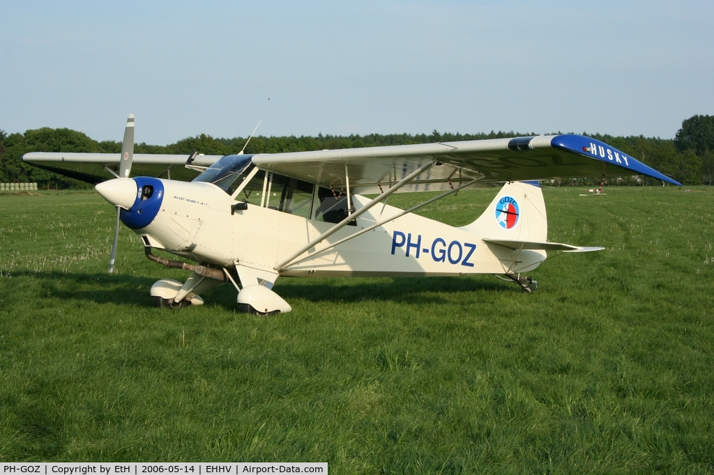 PH-GOZ, Aviat A-1 Husky C/N 1211, Ready to tow the next glider at Hilversum
