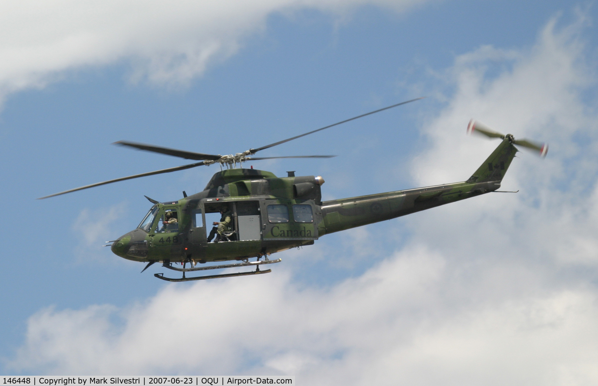 146448, Bell CH-146 Griffon C/N 46448, Quonset Point, RI 2007 - Bell CH-146 (Griffon 412) Canada AF
