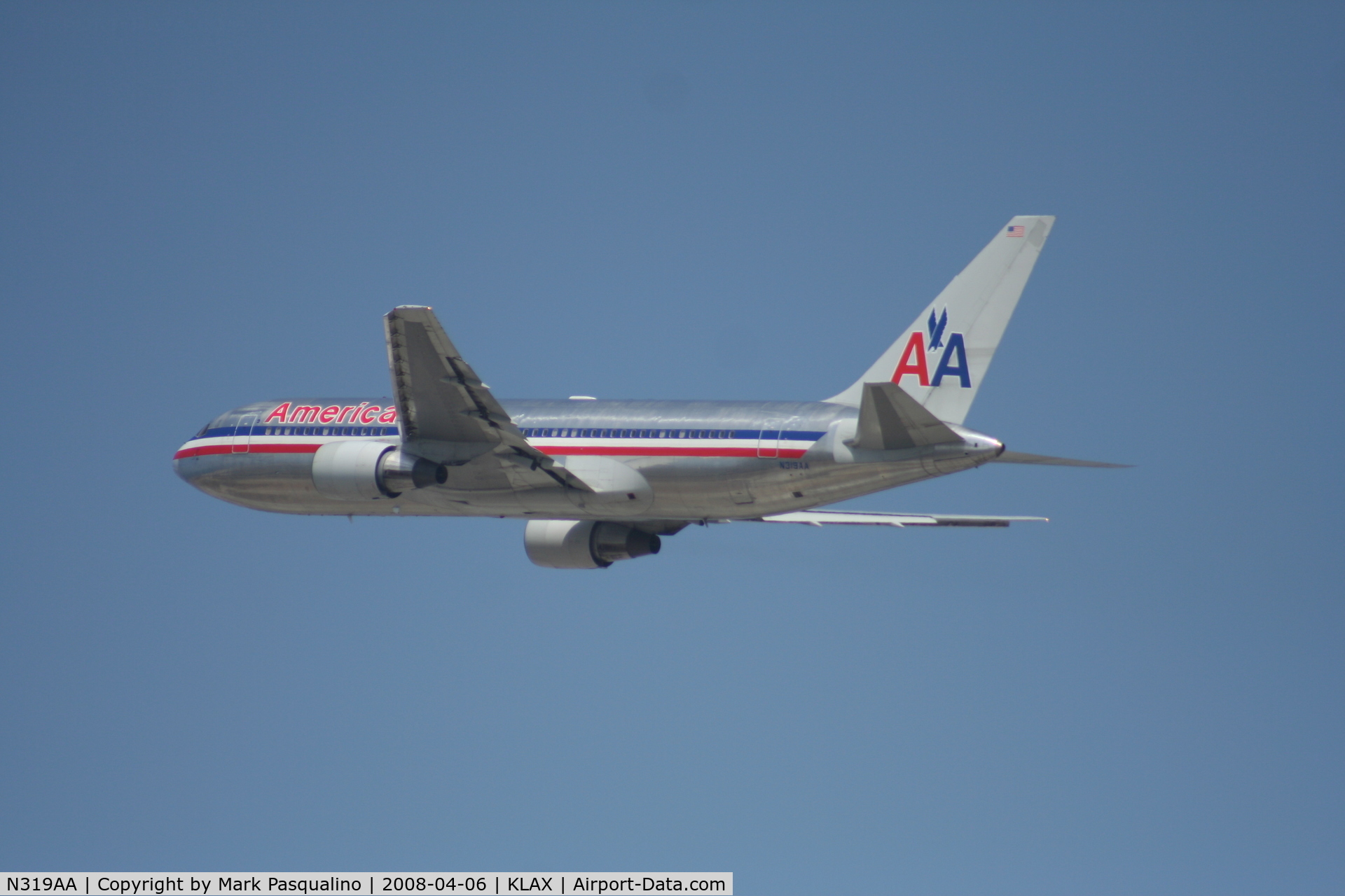 N319AA, 1985 Boeing 767-223 C/N 22320, Boeing 767-200