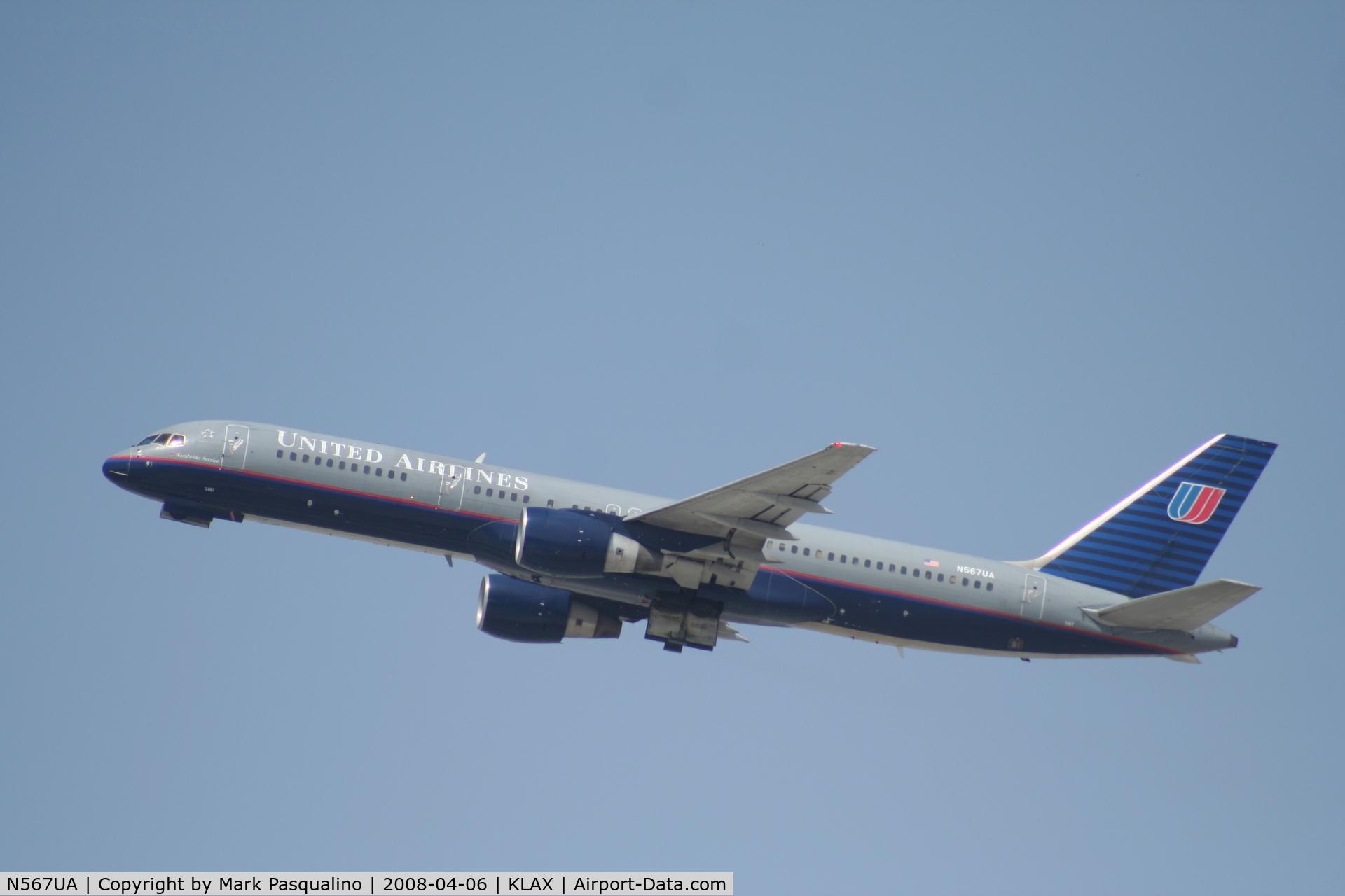 N567UA, 1992 Boeing 757-222 C/N 26673, Boeing 757-200