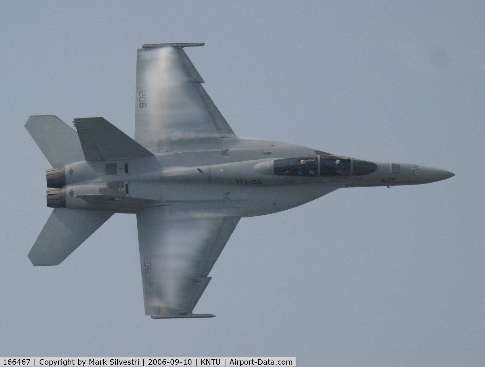 166467, Boeing F/A-18F Super Hornet C/N F102, Oceana NAS 2006