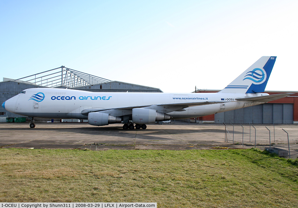 I-OCEU, 1981 Boeing 747-230F C/N 22668, Other view of this stored aircraft... but not on the same day ;-)