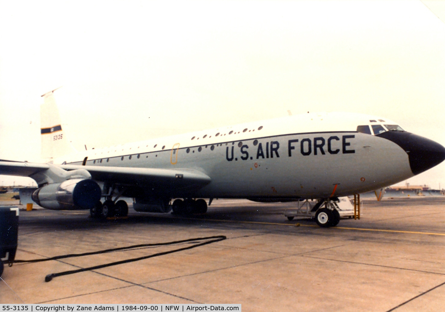 55-3135, 1955 Boeing NKC-135E Stratotanker C/N 17251, NKC-135E at Carswell AFB open house....this aircraft was reported to be the second oldest USAF aircraft when retired in 2004