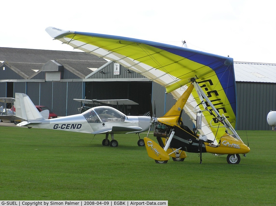 G-SUEL, 2007 P&M Aviation Quik GT450 C/N 8301, Pegasus Quik GT-450 912S at Sywell