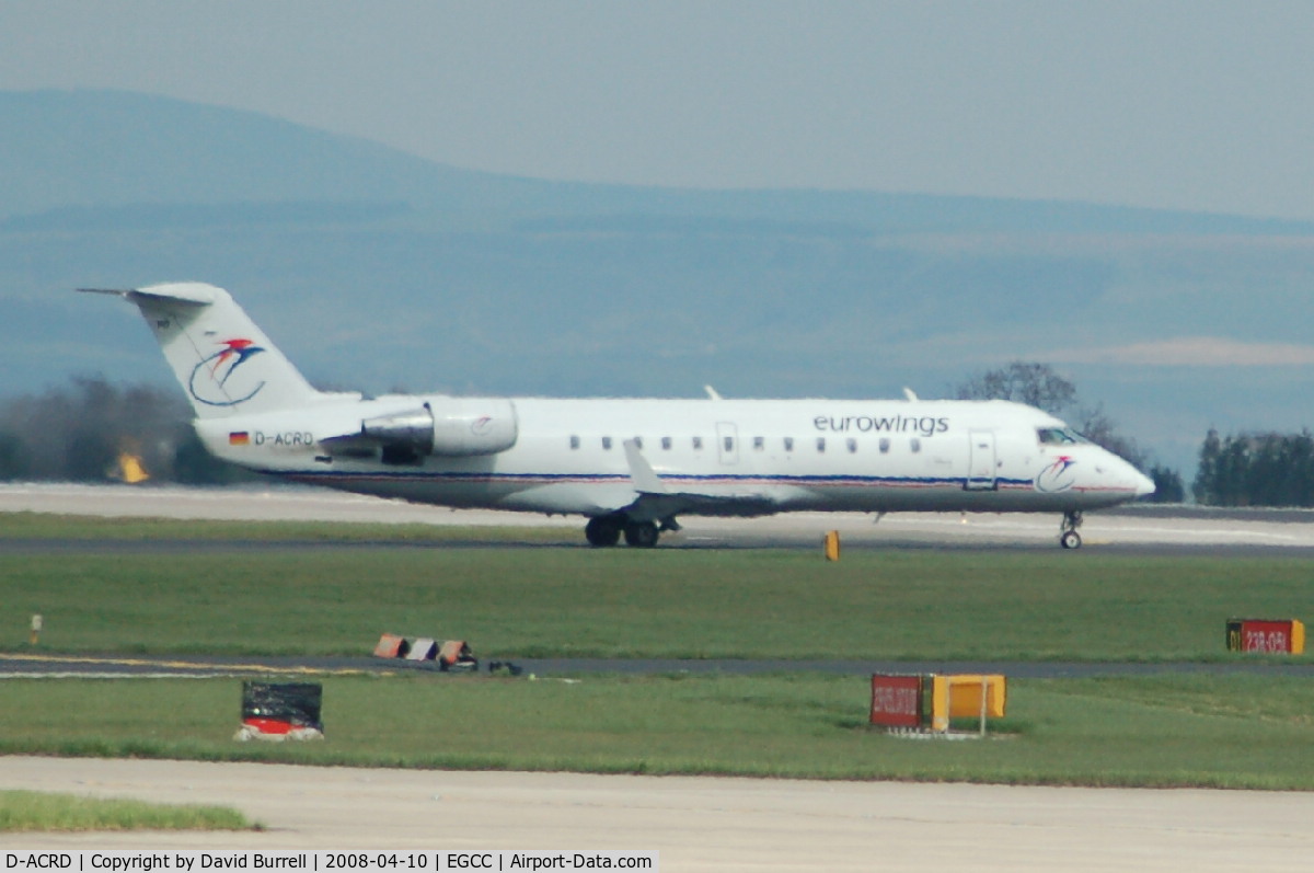 D-ACRD, Canadair CRJ-200ER (CL-600-2B19) C/N 7583, Lufthansa/Eurowings - Taxiing