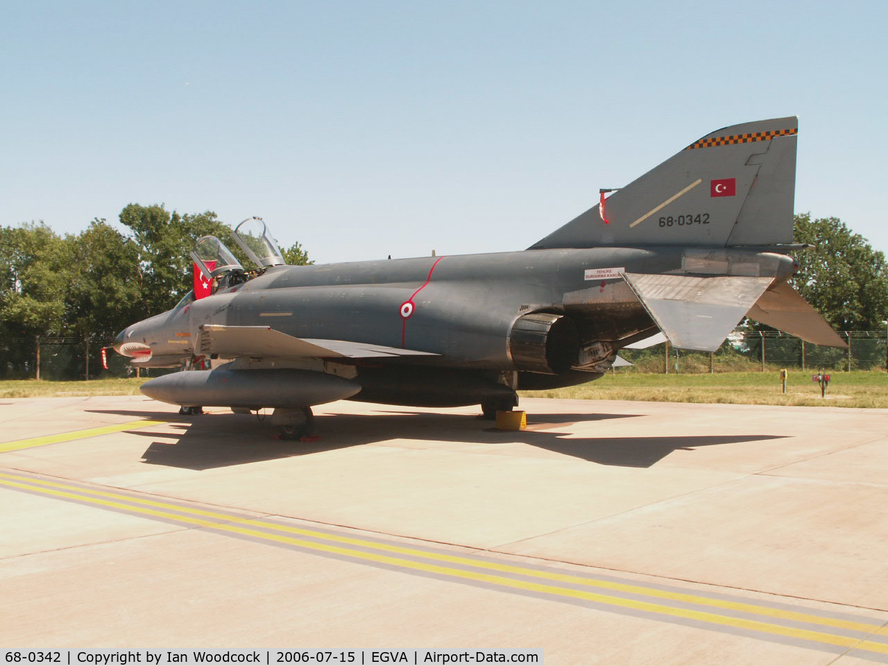 68-0342, 1968 McDonnell Douglas F-4E Phantom II C/N 3391, McDonnell-Douglas F-4E/Turkish Air Force/RAF Fairford