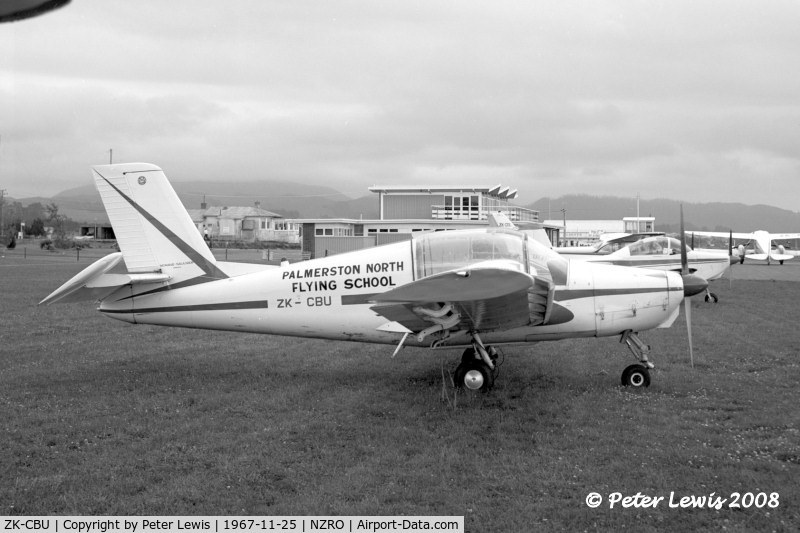 ZK-CBU, Morane-Saulnier MS-880B Rallye Club C/N 5199, Pamerston North Flying School, Milson