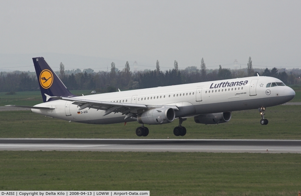 D-AISI, 2007 Airbus A321-231 C/N 3339, Lufthansa  A321-231
