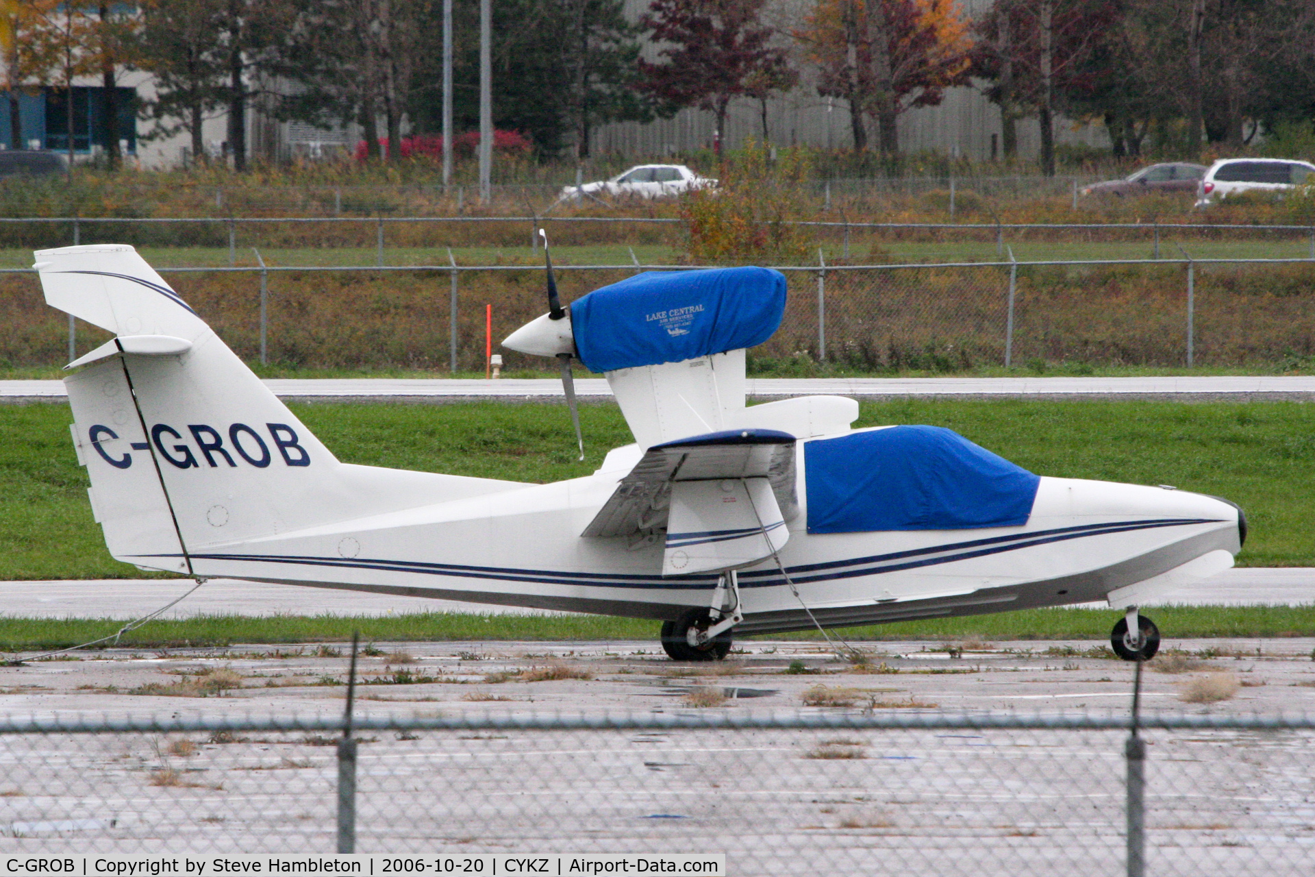 C-GROB, 2002 Lake LA-250 Renegade C/N 009, At Toronto Buttonville