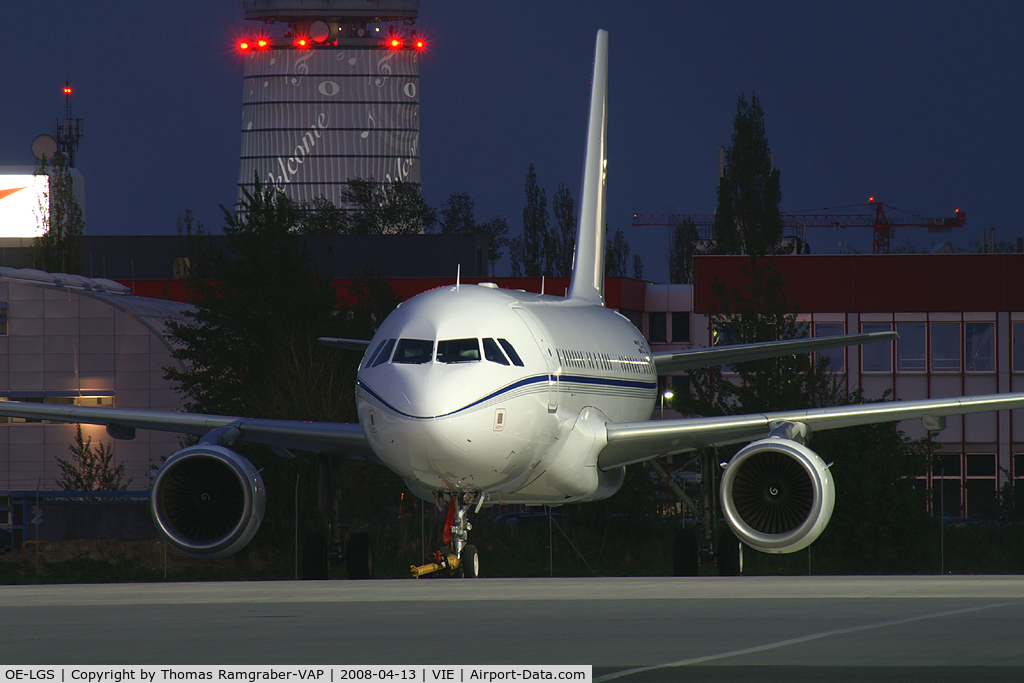 OE-LGS, 2007 Airbus A319-115C C/N 3046, AAA Aviation Airbus A319
