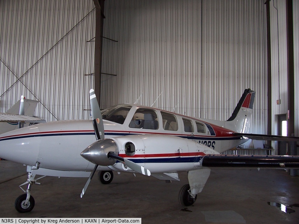 N3RS, 1977 Beech 58P Baron C/N TJ-102, This plane suffered a nose gear collapse during a landing several years ago.