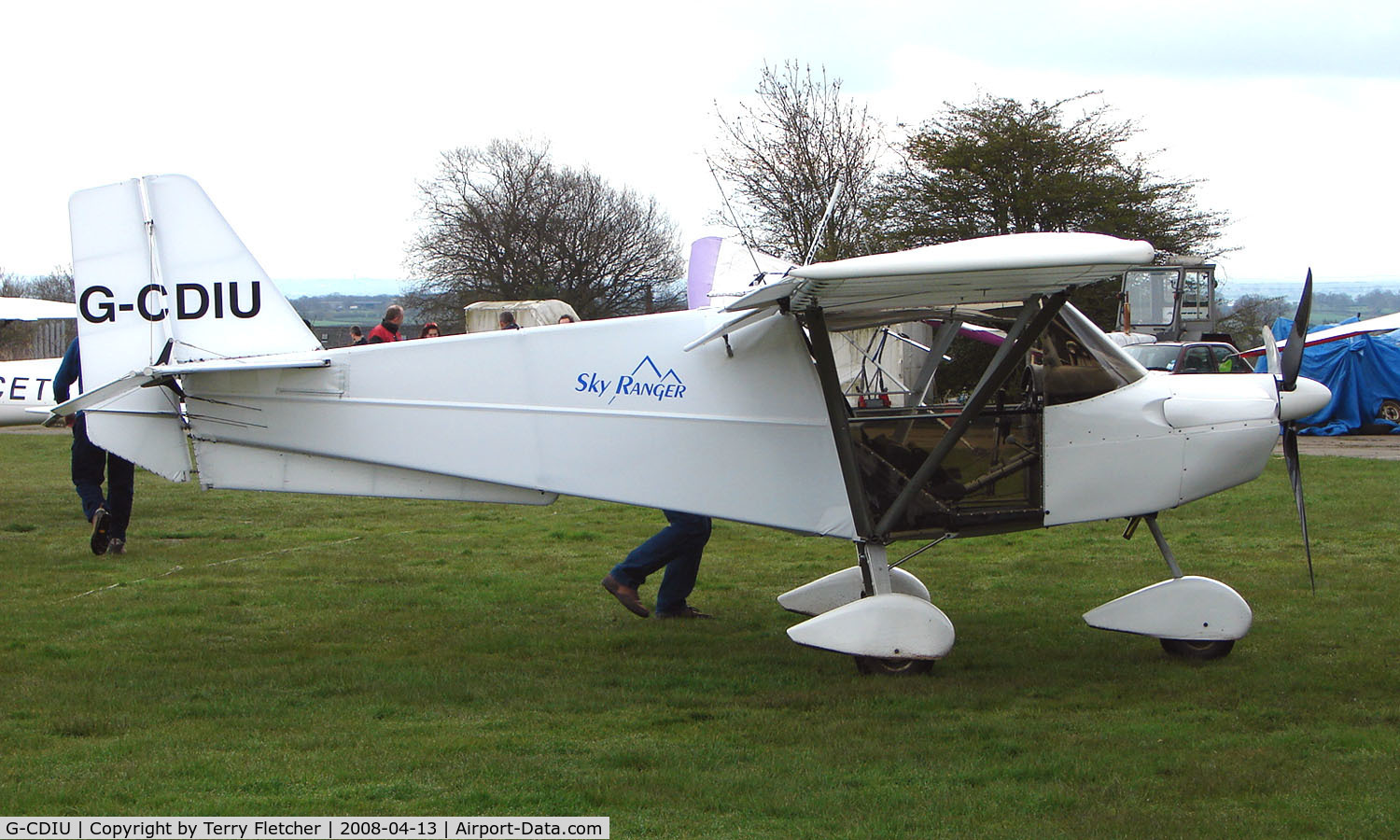 G-CDIU, 2005 Best Off Skyranger Swift 912S(1) C/N BMAA/HB/376, Skyranger 912S at Darley Moor