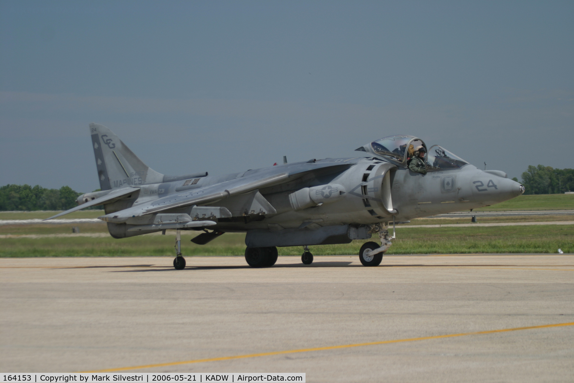 164153, McDonnell Douglas AV-8B Harrier II C/N 226, Andrews AFB 2006