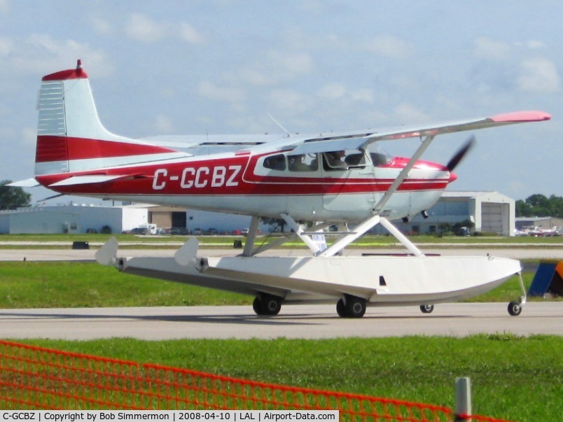 C-GCBZ, 1974 Cessna A185F Skywagon 185 C/N 185-02418, Departing Sun N Fun 2008