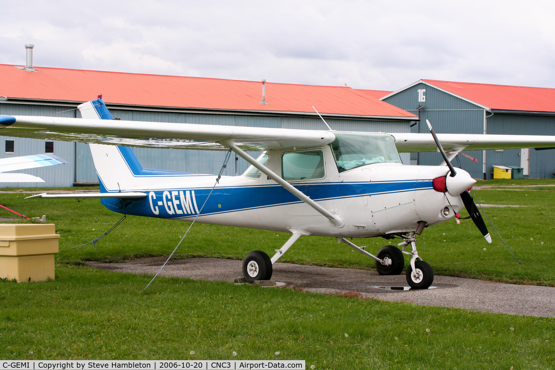 C-GEMI, 1978 Cessna 152 C/N 15281021, At Brampton Ontario
