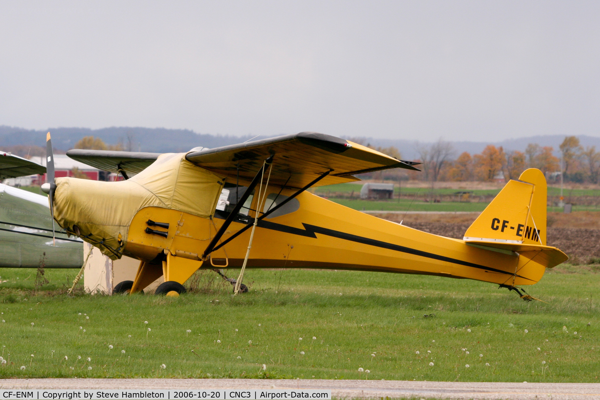 CF-ENM, 1946 Fleet 80 Canuck C/N 185, At Brampton Ontario