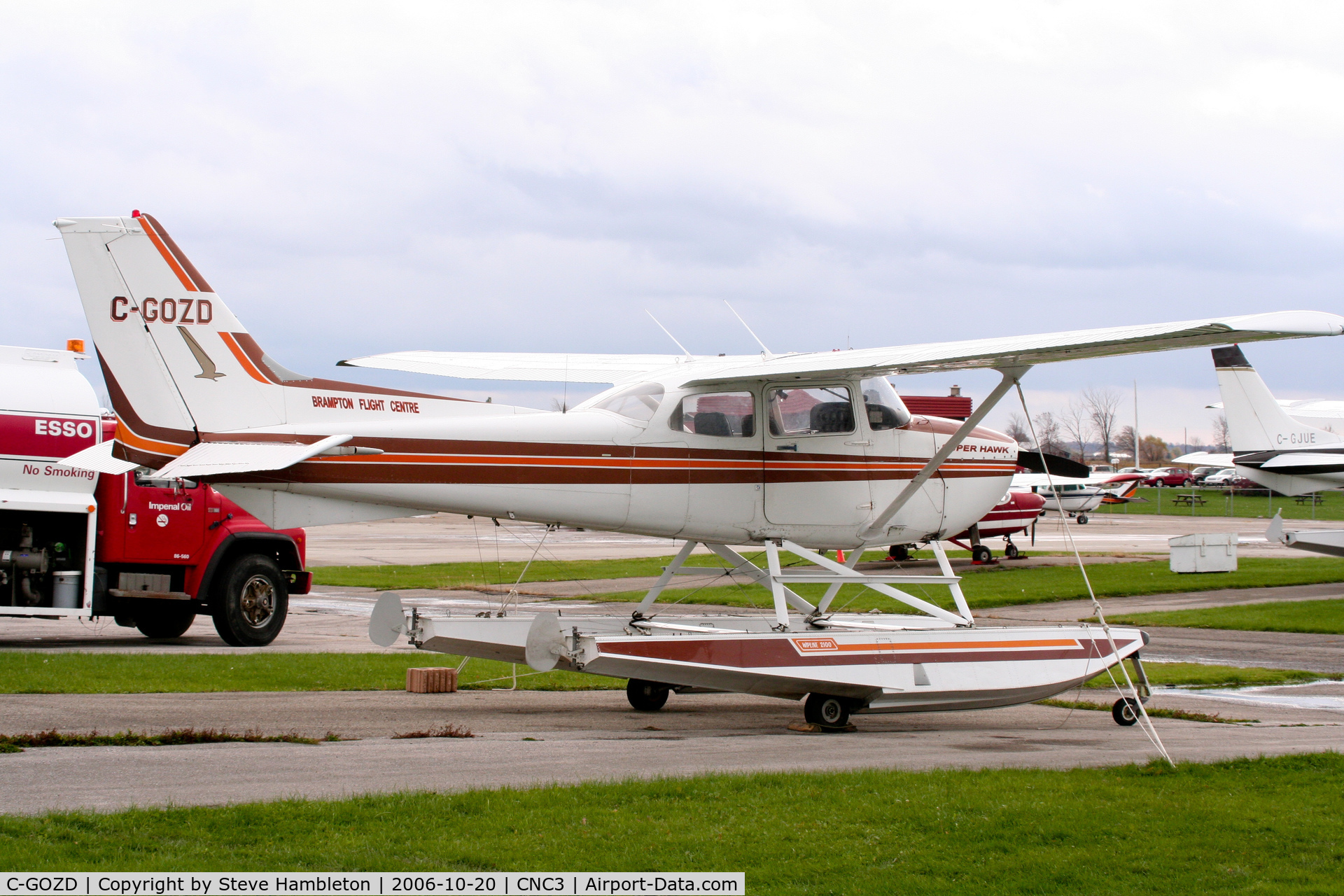 C-GOZD, 1983 Cessna 172P C/N 17276021, At Brampton Ontario