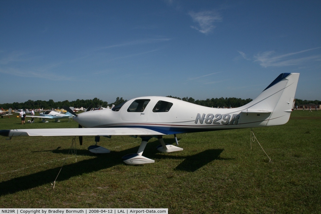 N829R, 2005 Lancair Super ES C/N ES-163, Taken at the 2008 Sun-N-Fun Fly-In.