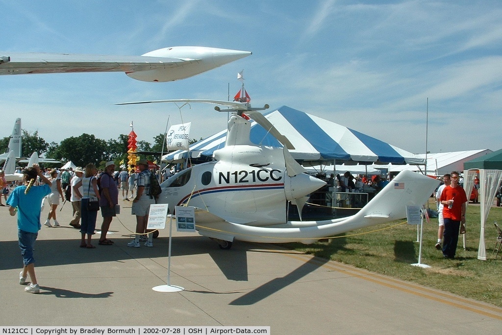 N121CC, 1998 Cartercopters Llc CARTERCOPTER C/N 001, Taken during Oshkosh AirVenture 2002.