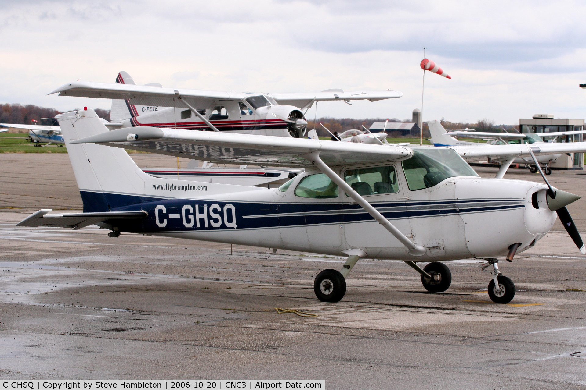 C-GHSQ, 1984 Cessna 172P C/N 17276106, At Brampton Ontario
