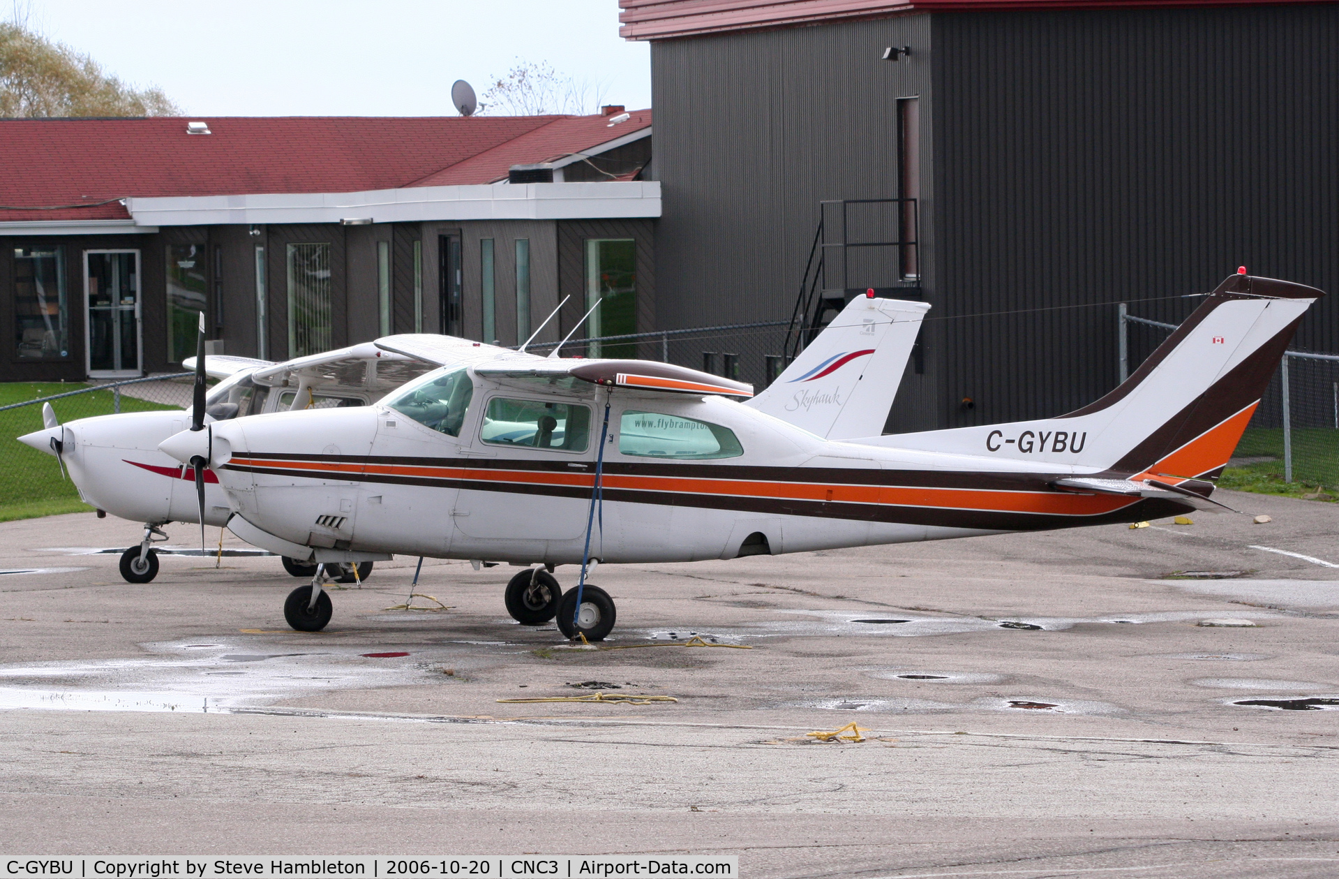 C-GYBU, 1978 Cessna T210M Turbo Centurion C/N 21062805, At Brampton Ontario