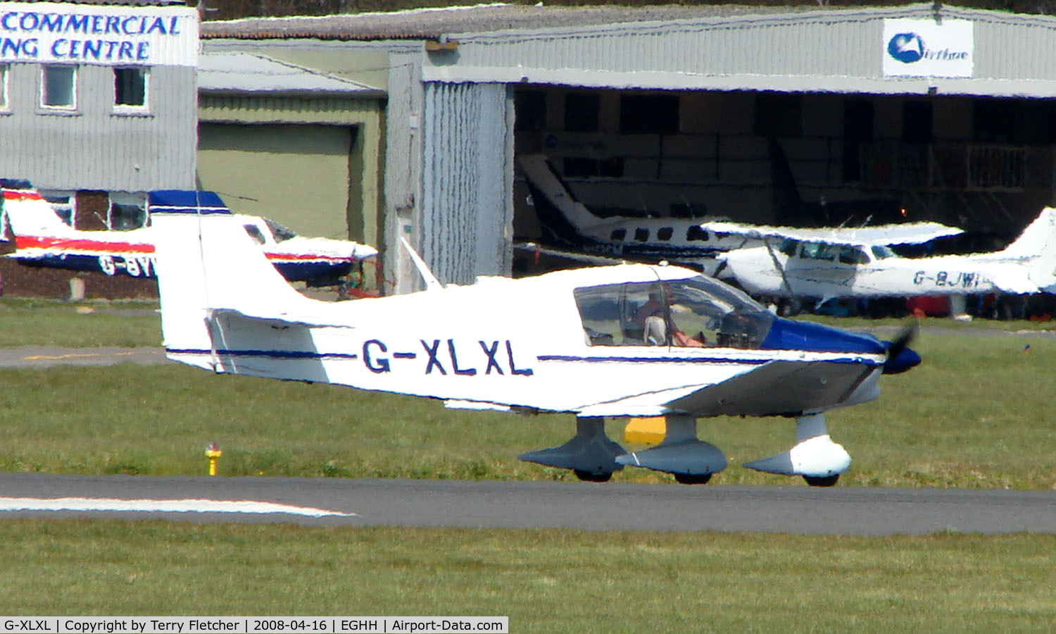 G-XLXL, 1973 Robin DR-400-160 Chevalier C/N 813, Robin 400 at Bournemouth