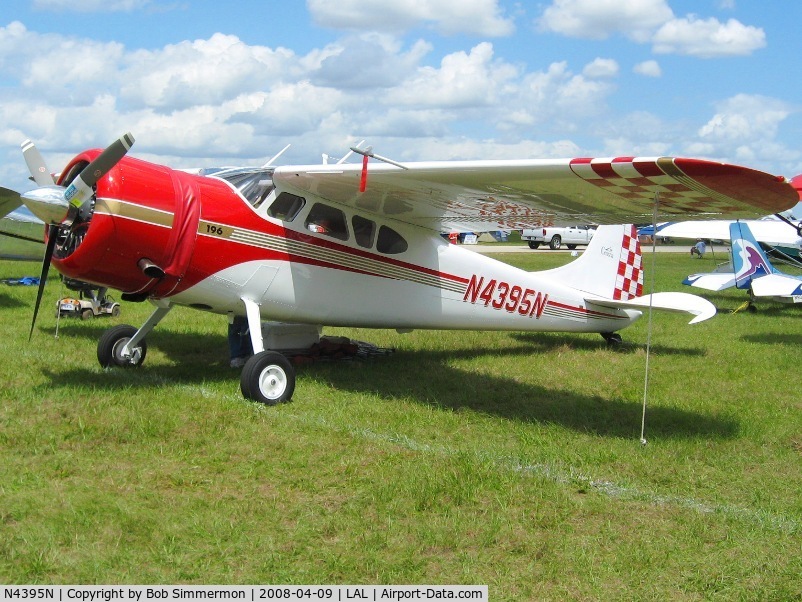 N4395N, 1947 Cessna 195 C/N 7010, 