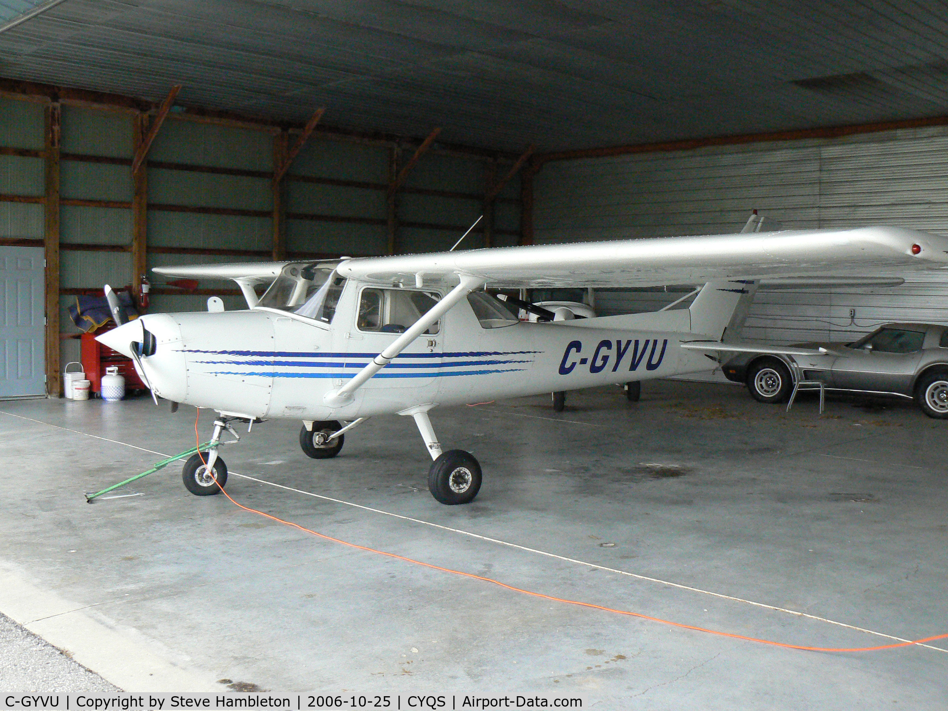 C-GYVU, 1977 Cessna 152 C/N 15279501, At St Thomas Municipal, ON