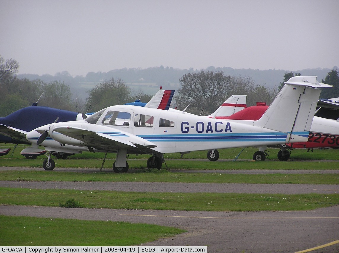 G-OACA, 1979 Piper PA-44-180 Seminole C/N 44-7995202, PA-44 Seminole at Panshanger