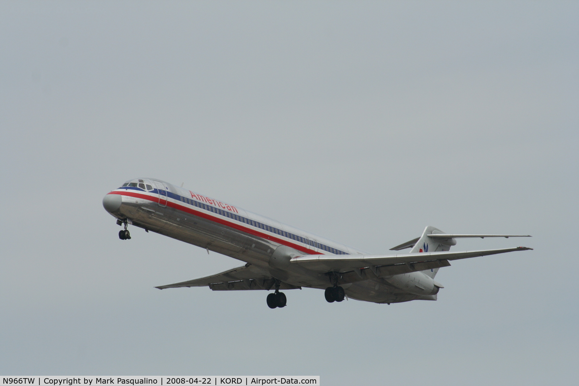 N966TW, 1999 McDonnell Douglas MD-83 (DC-9-83) C/N 53616, MD-83