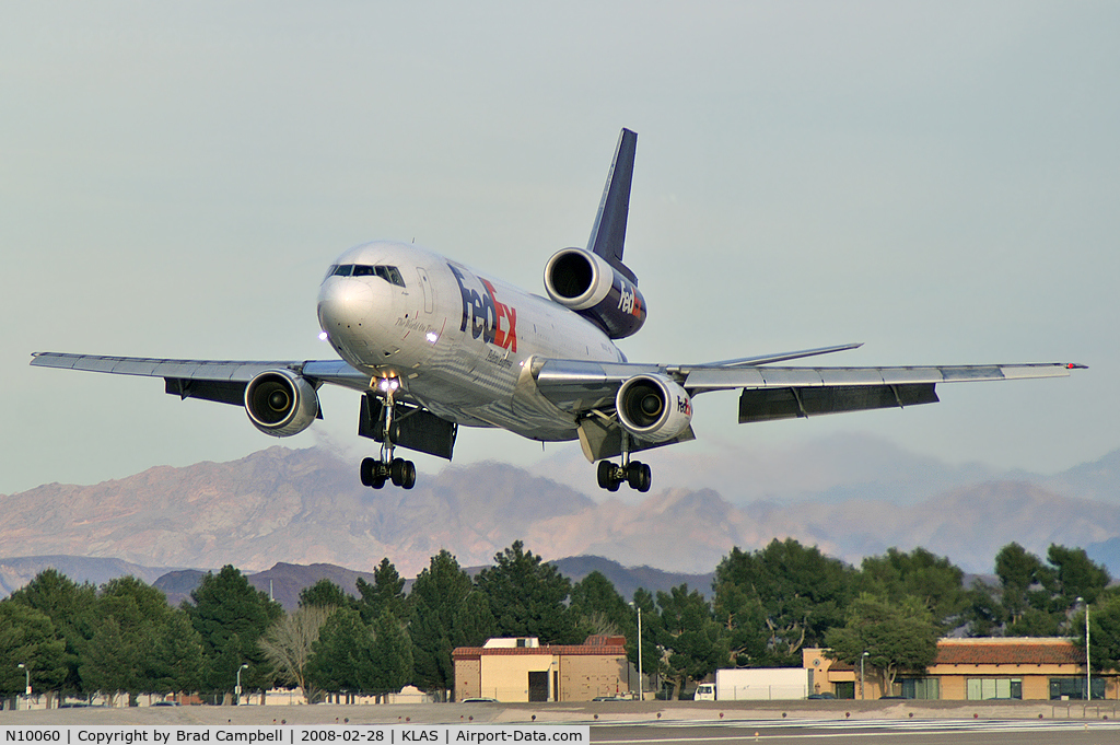 N10060, 1979 McDonnell Douglas DC-10-10 C/N 46970, Federal Express - FedEx / 1979 McDonnell Douglas DC-10-10 (F)