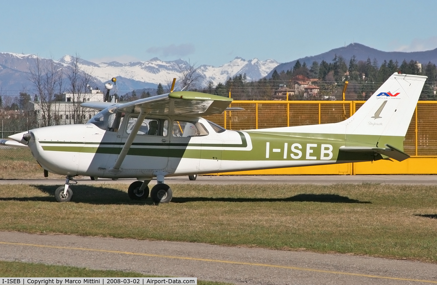 I-ISEB, 1974 Reims F172M Skyhawk C/N 1133, Operated by Aeroclub Varese