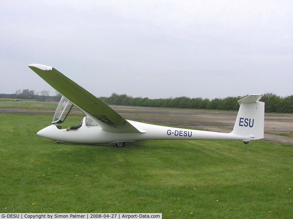 G-DESU, Schleicher ASK-21 C/N 21180, Schleicher ASK-21 of Aquila Gliding Club, Hinton