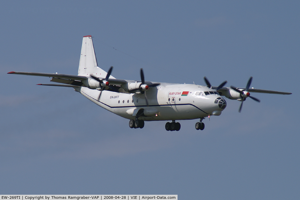 EW-269TI, 1961 Antonov An-12BP C/N 1340106, Ruby Star Airways Antonov 12