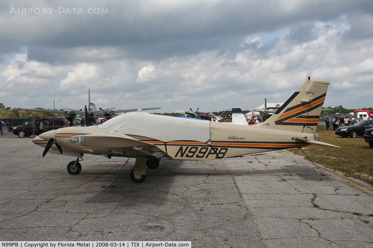 N99PB, 1981 Piper PA-34-220T Seneca V C/N 348133043, PA-34