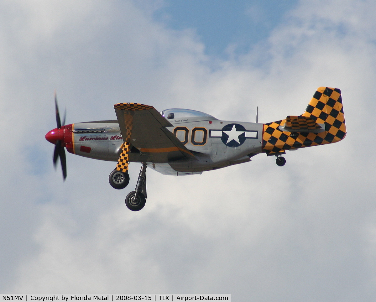 N51MV, 1945 North American F-51D Mustang C/N 45-11391, F-51D 