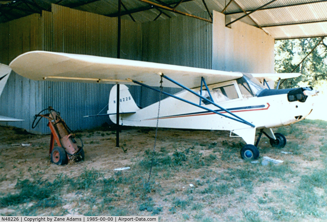 N48226, 1943 Aeronca 0-58B Grasshopper C/N 058B9473, At the former Goode Airport, Southlake, TX (23F)