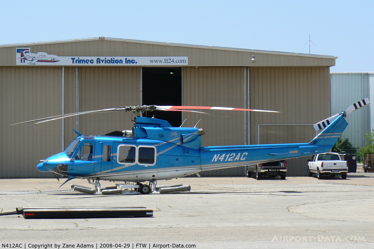 N412AC, 2003 Bell 412EP C/N 36320, At Meacham Field
