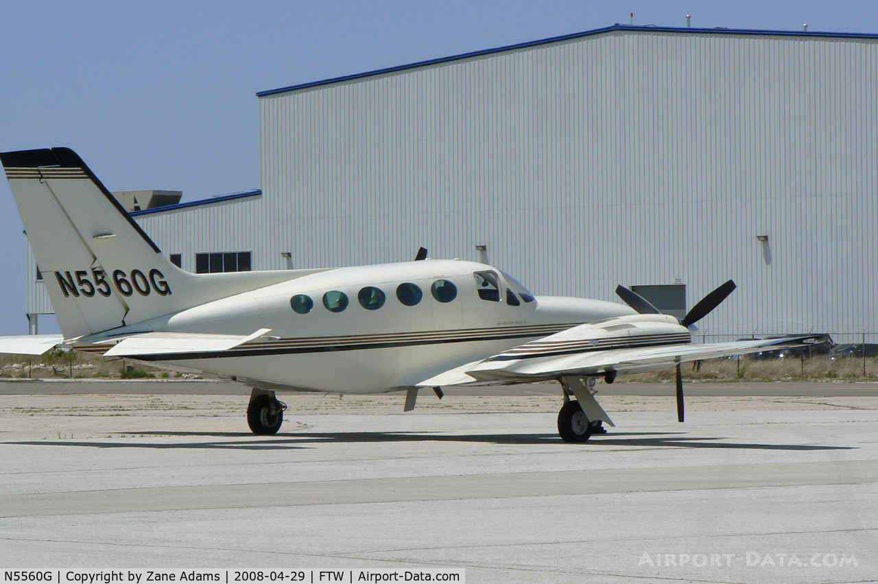 N5560G, Cessna 421C Golden Eagle C/N 421C0250, At Meacham Field