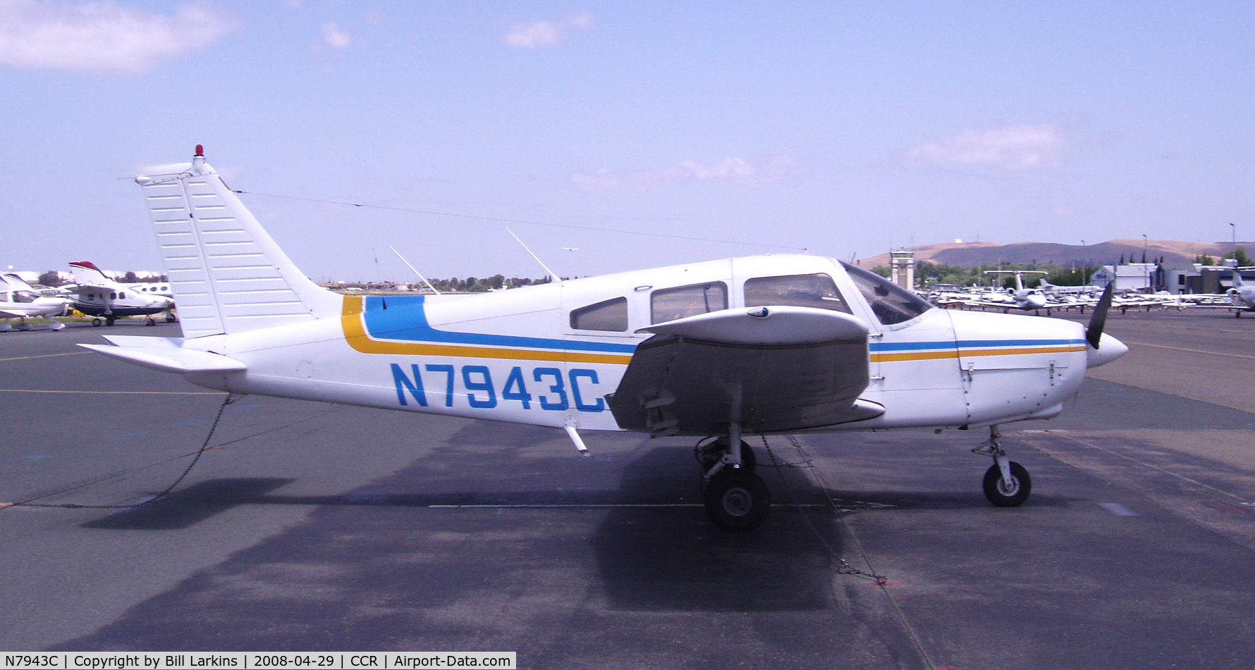 N7943C, 1975 Piper PA-28-151 C/N 28-7615068, Resident