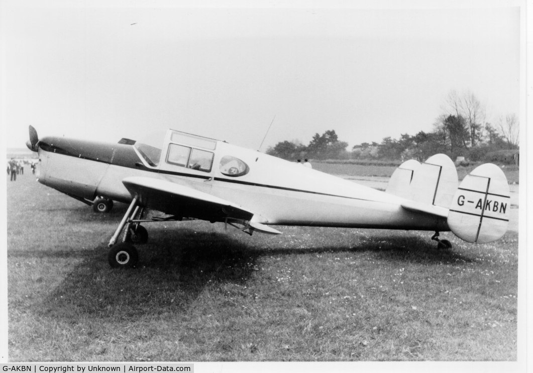G-AKBN, 1947 Miles M38 Messenger 2A C/N 6377, KBN